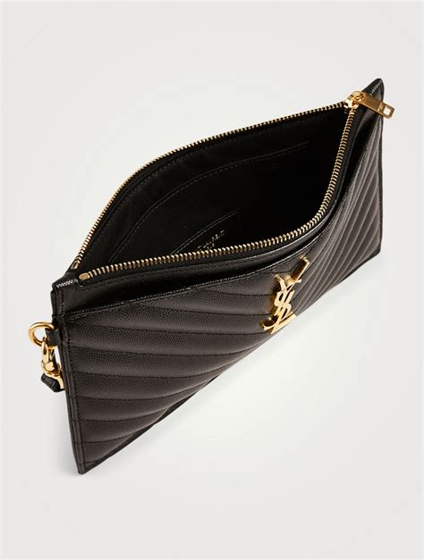 ysl classic monogram clutch review|buy ysl clutch online.